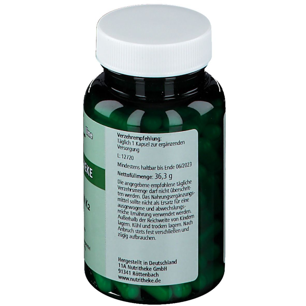 green line NUTRITHEKE Vitamin K4