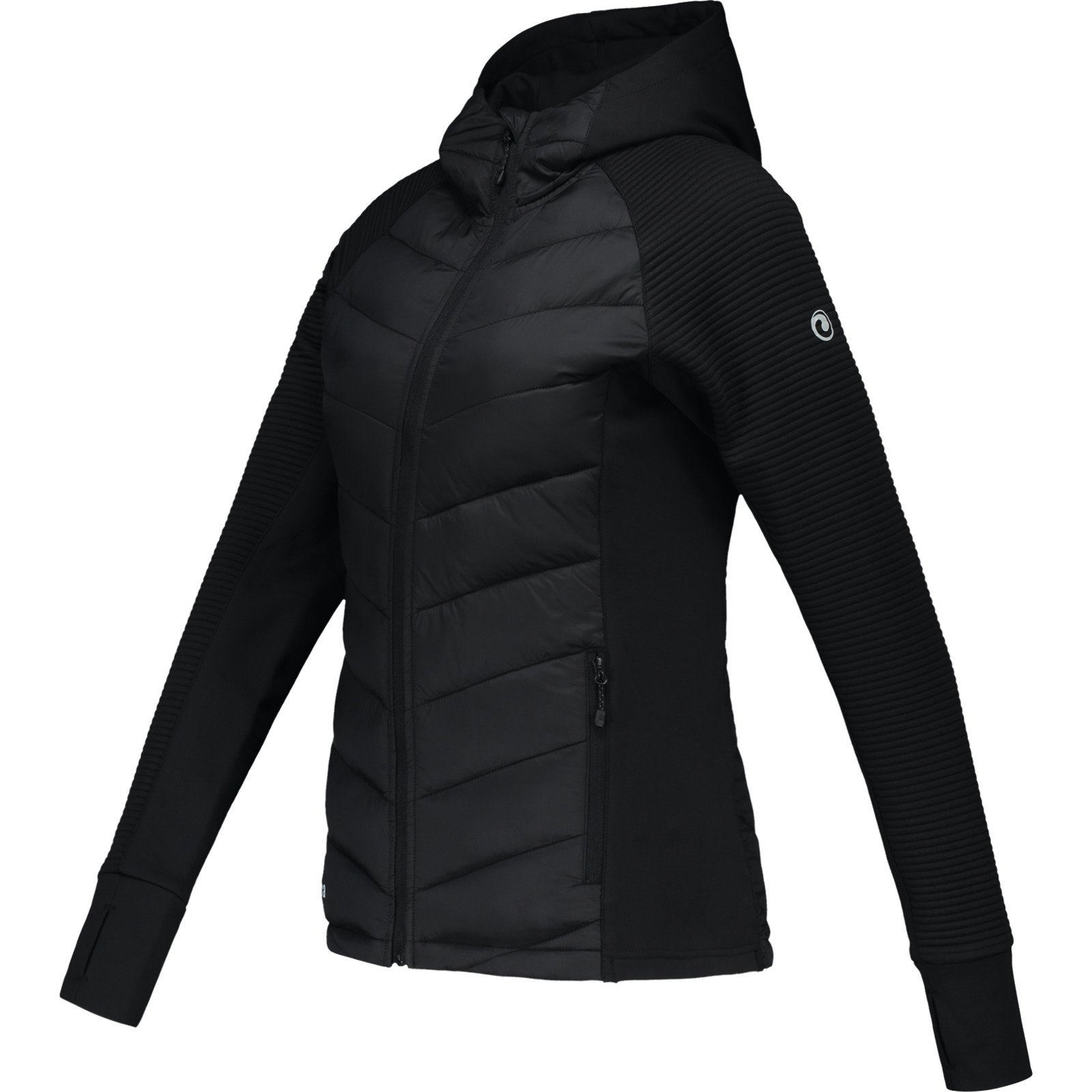 Sherpa Damen-Hybridjacke Tilitso S, schwarz