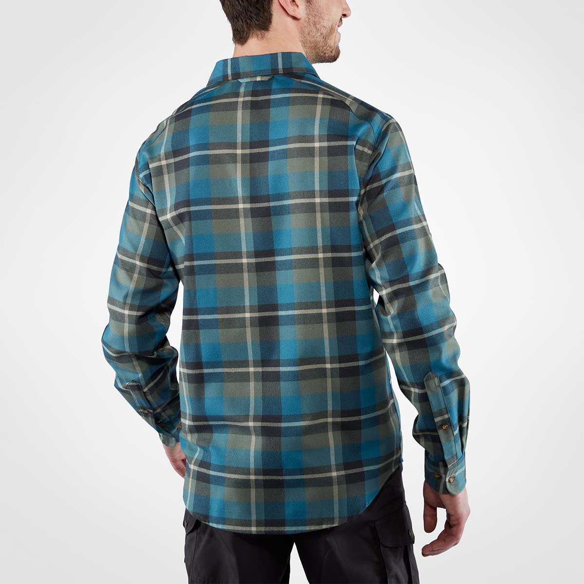 Fjällräven Fjällglim Skjorte, herre (Indigo Blue / Dawn Blue) - Spejder Sport