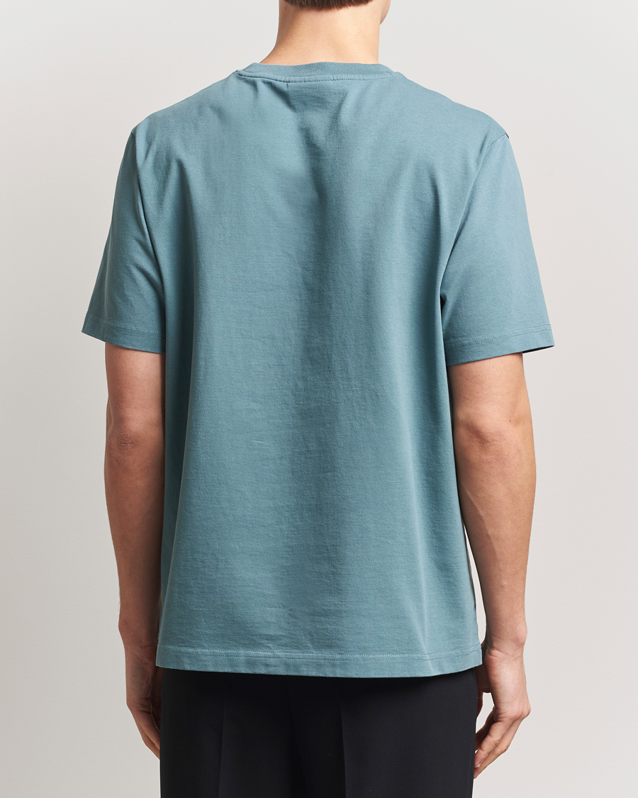Maison Kitsuné Tonal Fox Head T-Shirt Seine Blue