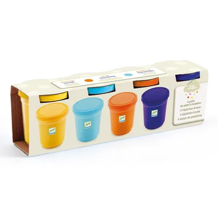 Djeco Knete: 4 DosenNatur
