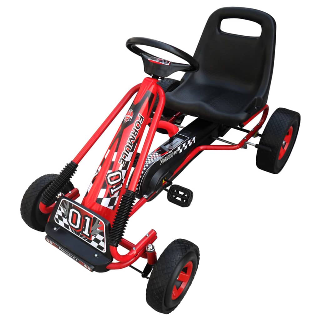 Vidaxl Go-Kart a Pedal com Assento Ajustável