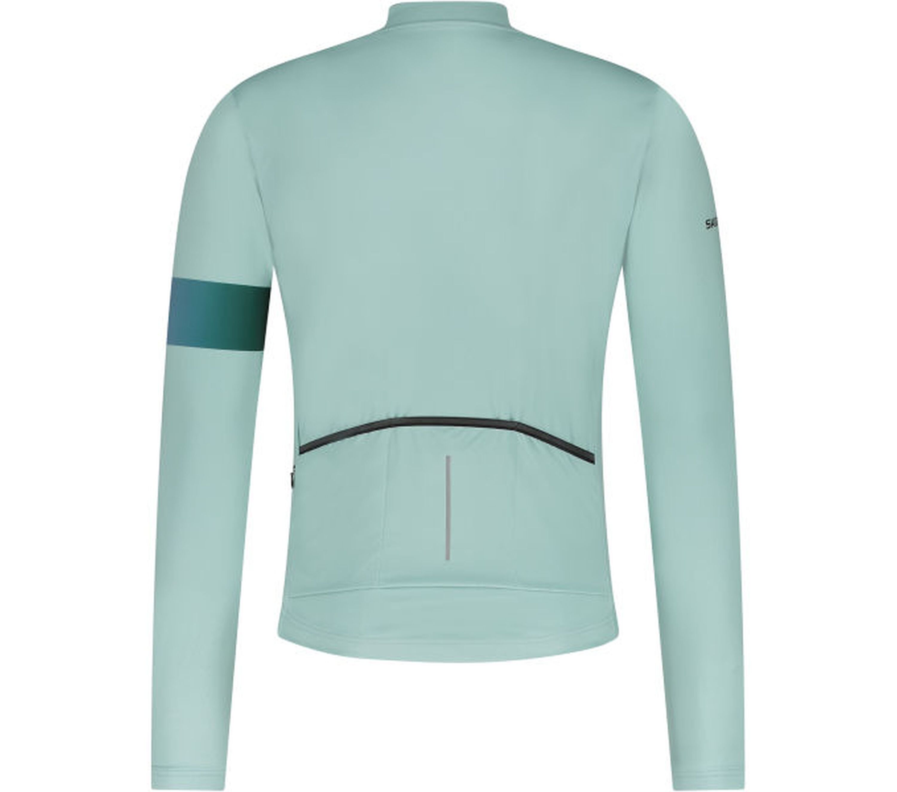 VERTEX Long Sleeves Jersey Printed, Transparent Blue