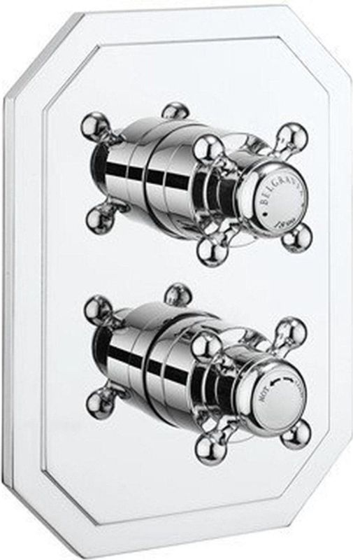 Crosswater - Belgravia - Douchekraan - Inbouw - Thermostatisch - Chroom
