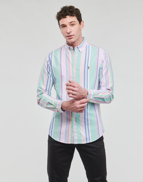 Polo Ralph Lauren - CHEMISE COUPE DROITE EN OXFORD Multicolor