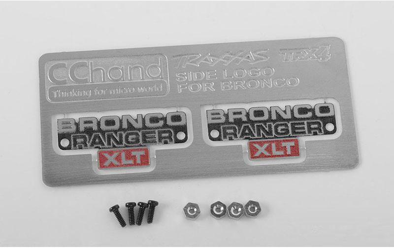 Emblem TRX-4 Bronco Side EmblemEmblem