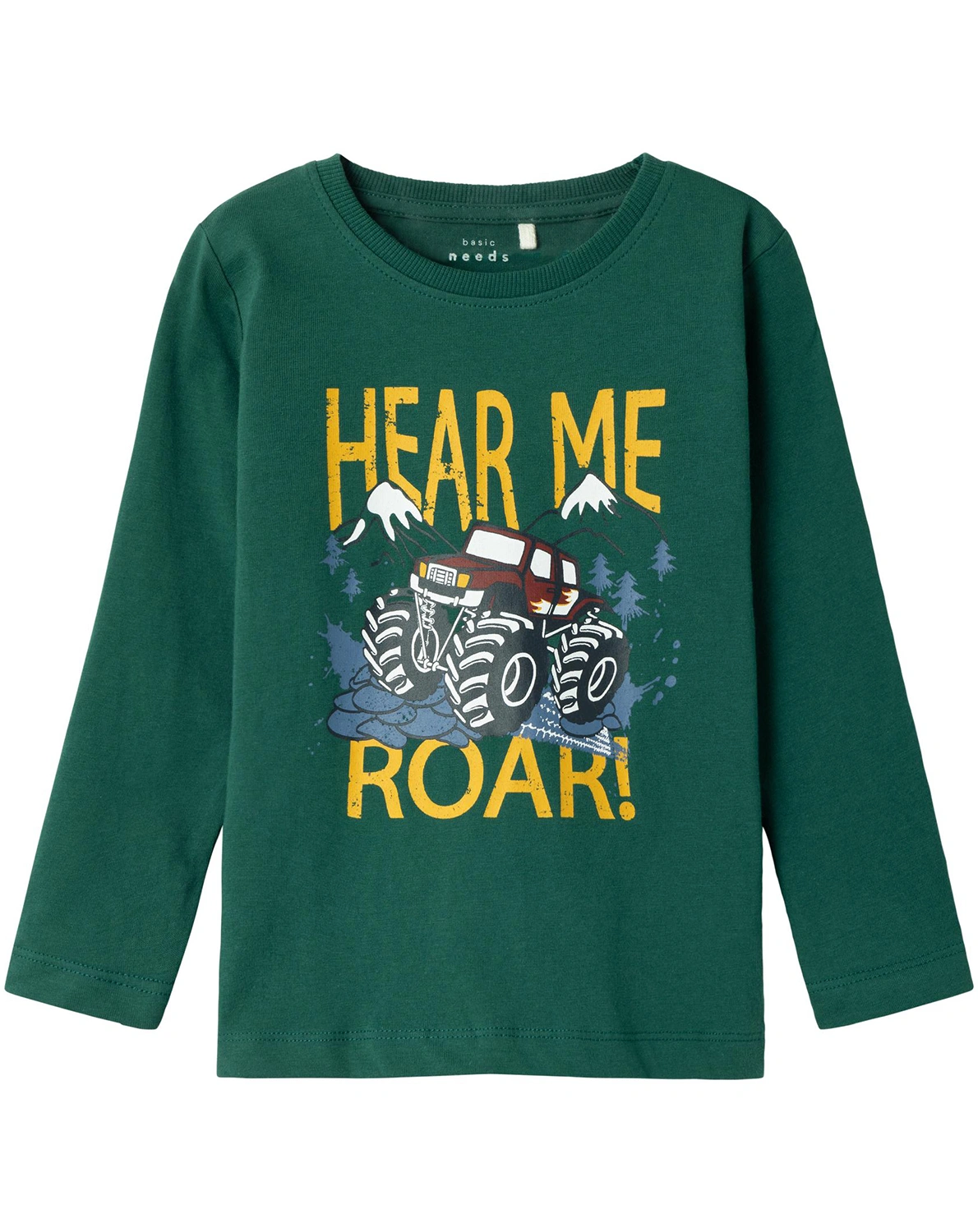 Langarmshirt NMMVICTOR ROAR in forest biome