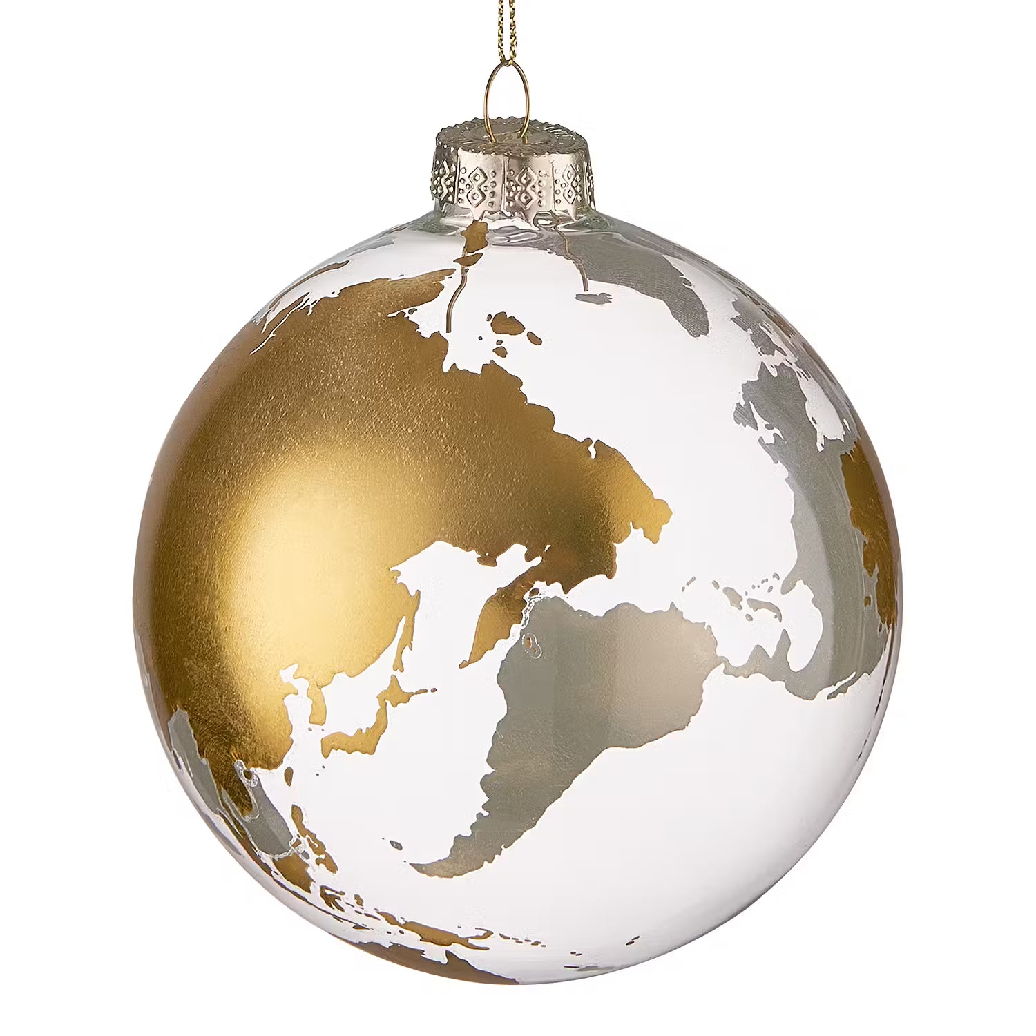 HANG ON Weihnachtskugel Weltkugel