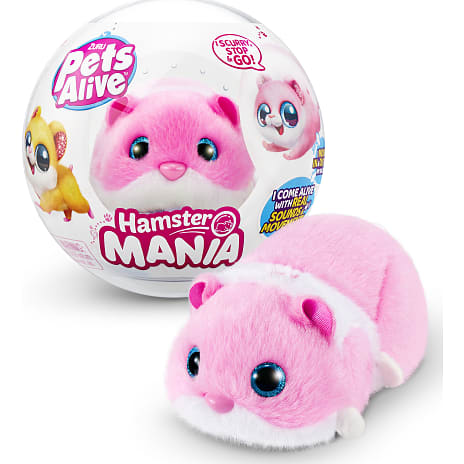 Pets Alive Hamstermania hamsterkæledyr - assorteret
