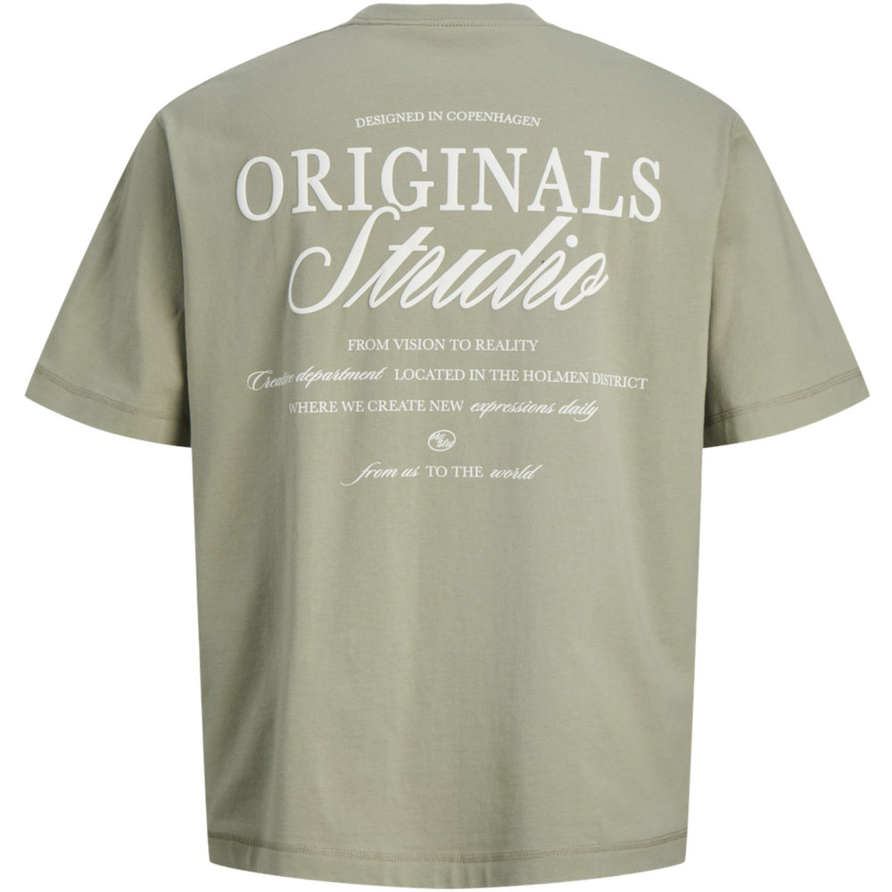 Køb Jack & Jones Junior Seagrass Jornorrebro Typo Tee Ss Crew Neck Sn Jnr
