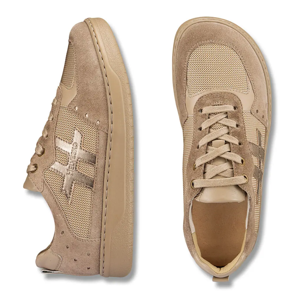 Schnürschuhe - Sneaker FAME beige