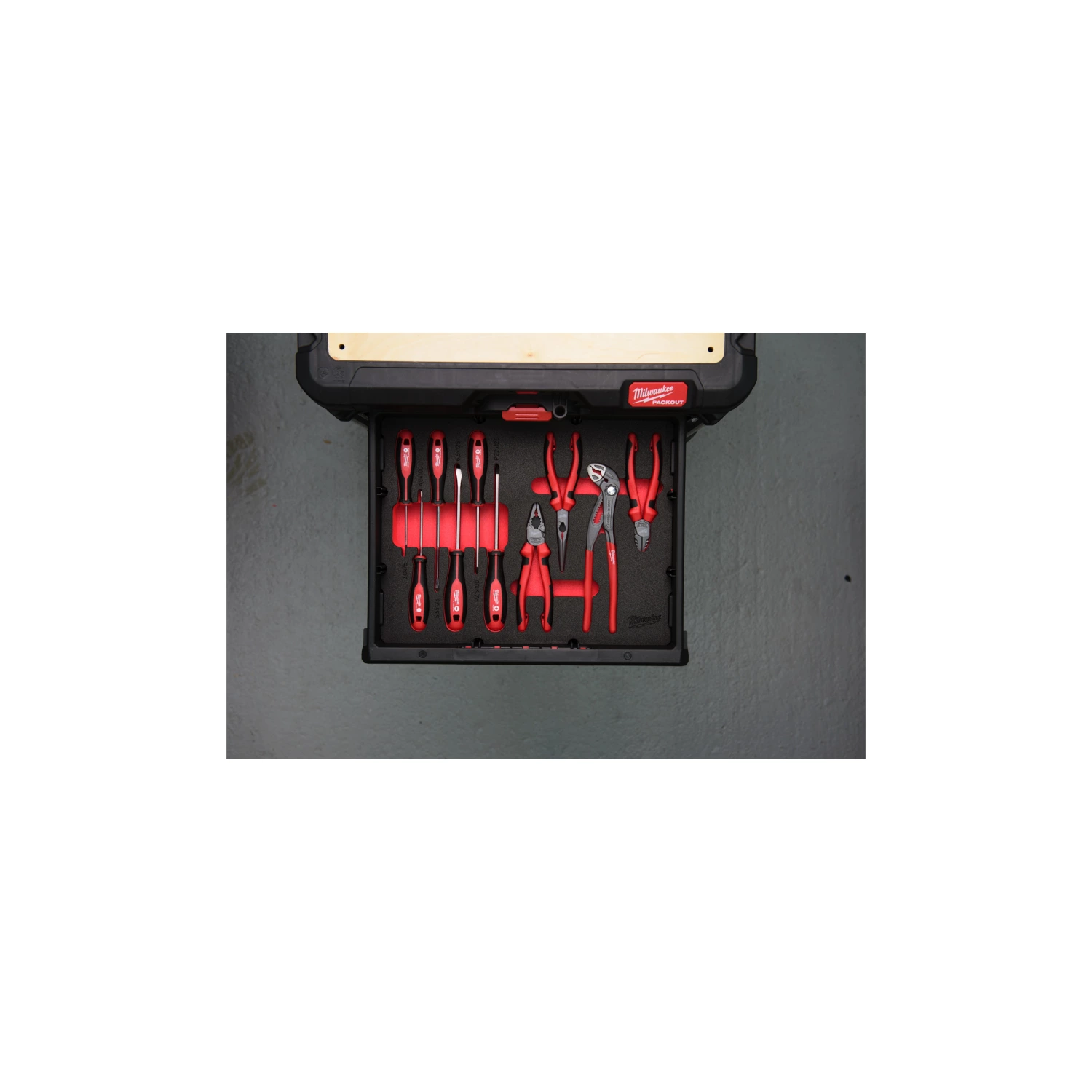 Milwaukee 4932493638 10-delige Foam inleg Packoutset