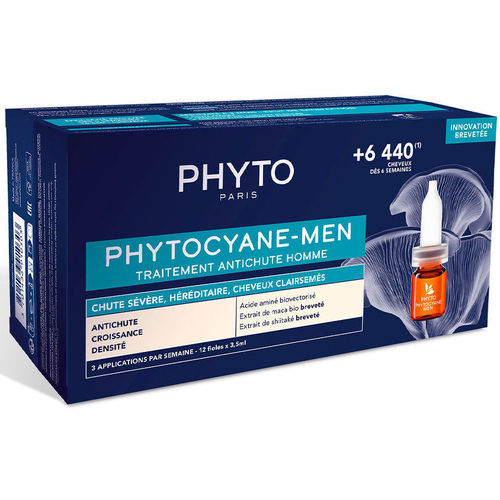 Phyto - Phytocyane-men Tratamiento Anticaída Hombre 12 X
