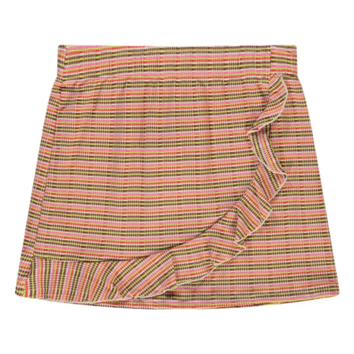 Beachlife Jupe Rayée | Rose