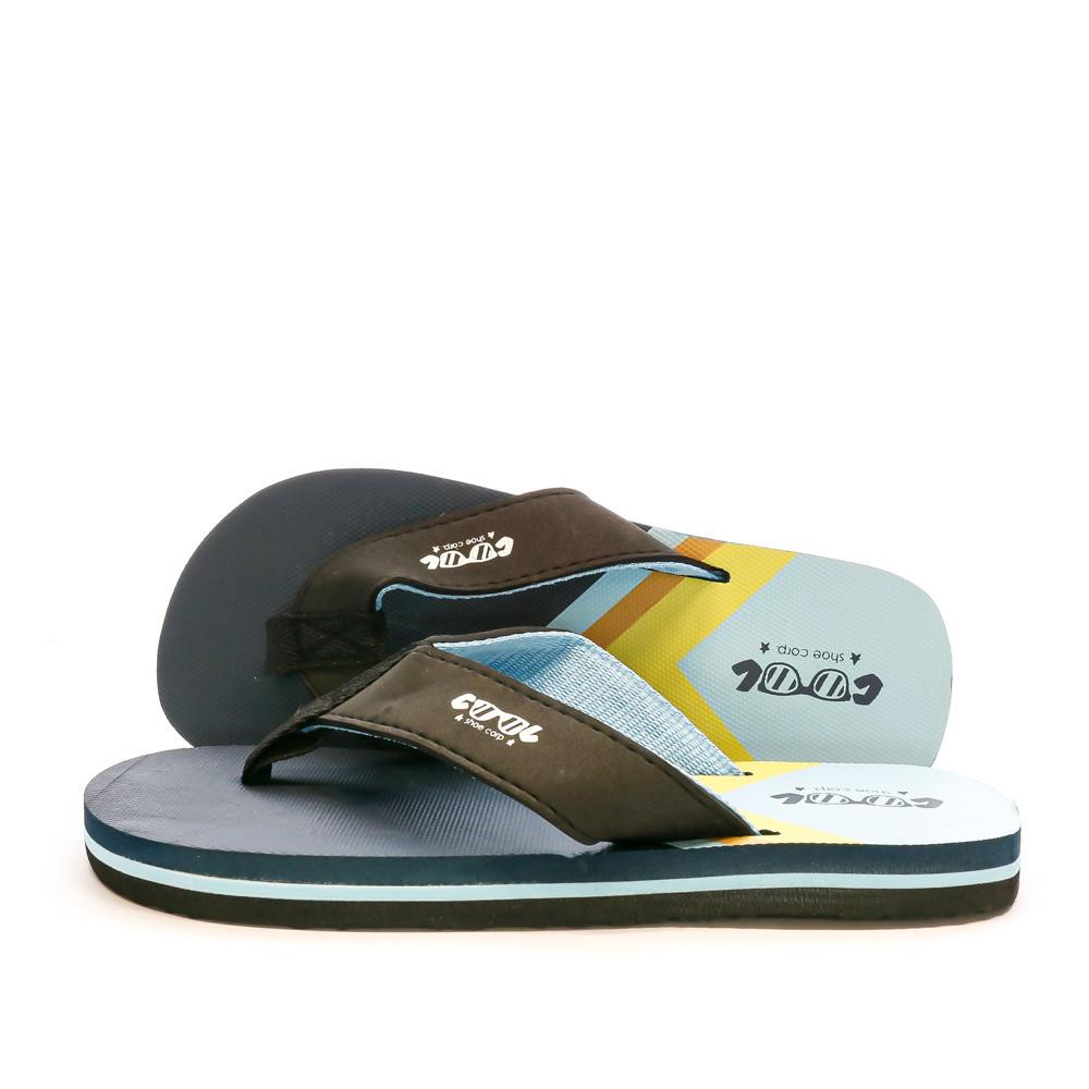Cool Shoe Tongs Noire/Bleu Garçon Cool Shoe Zinc