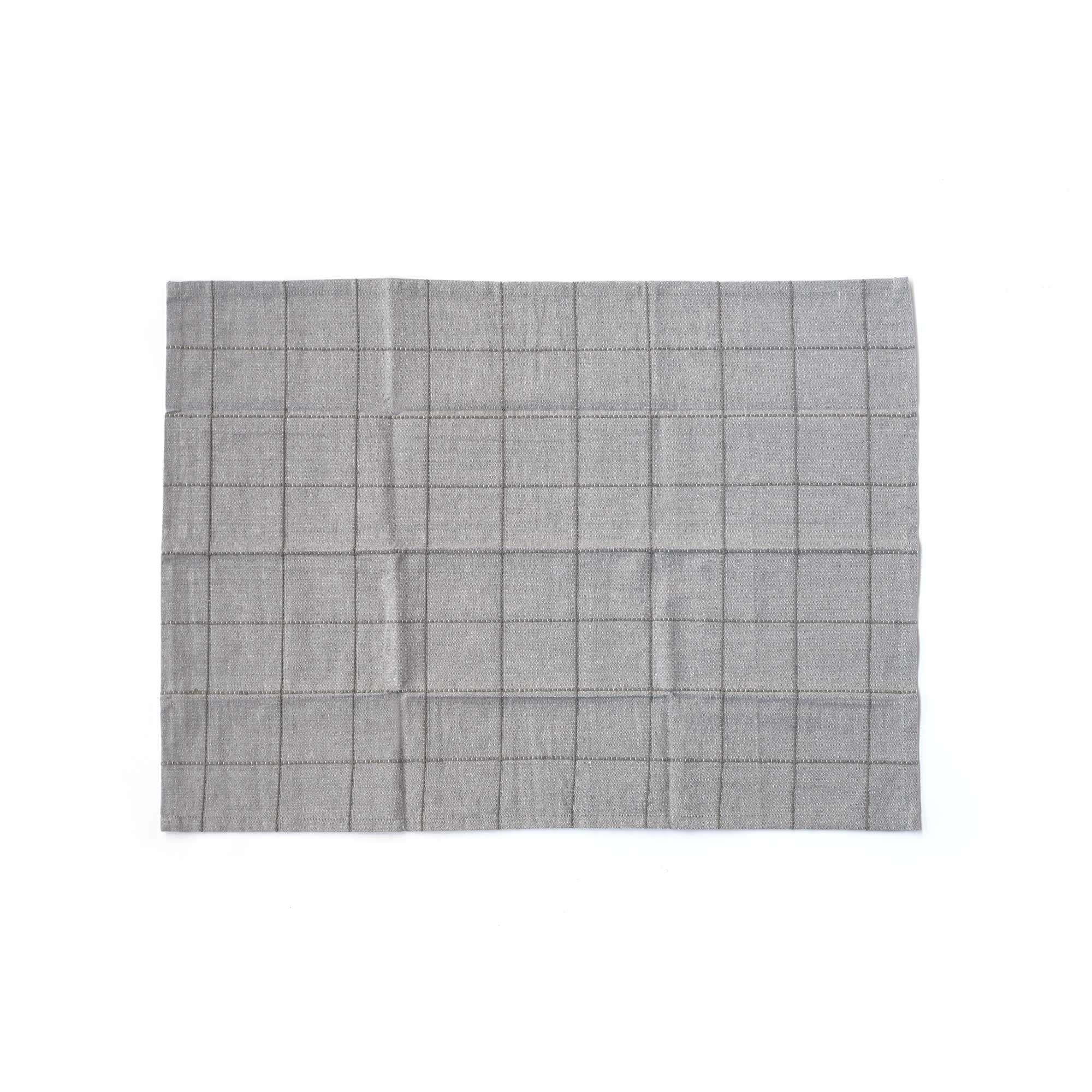Geschirrtuch grau kariert, B 50 cm, L 70 cm zu 3,80