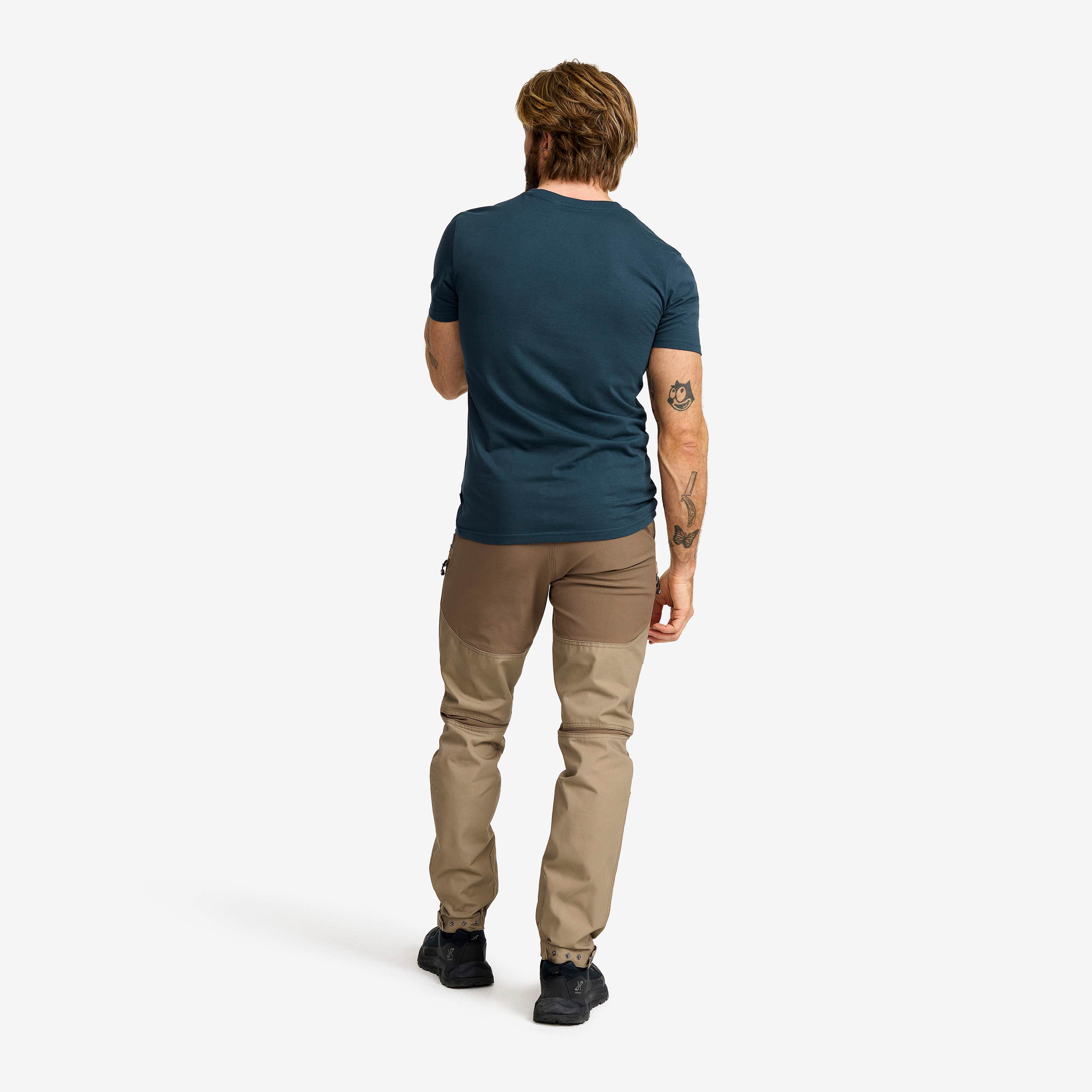 Easy T-shirt Slim Fit Herre Moonlit Ocean