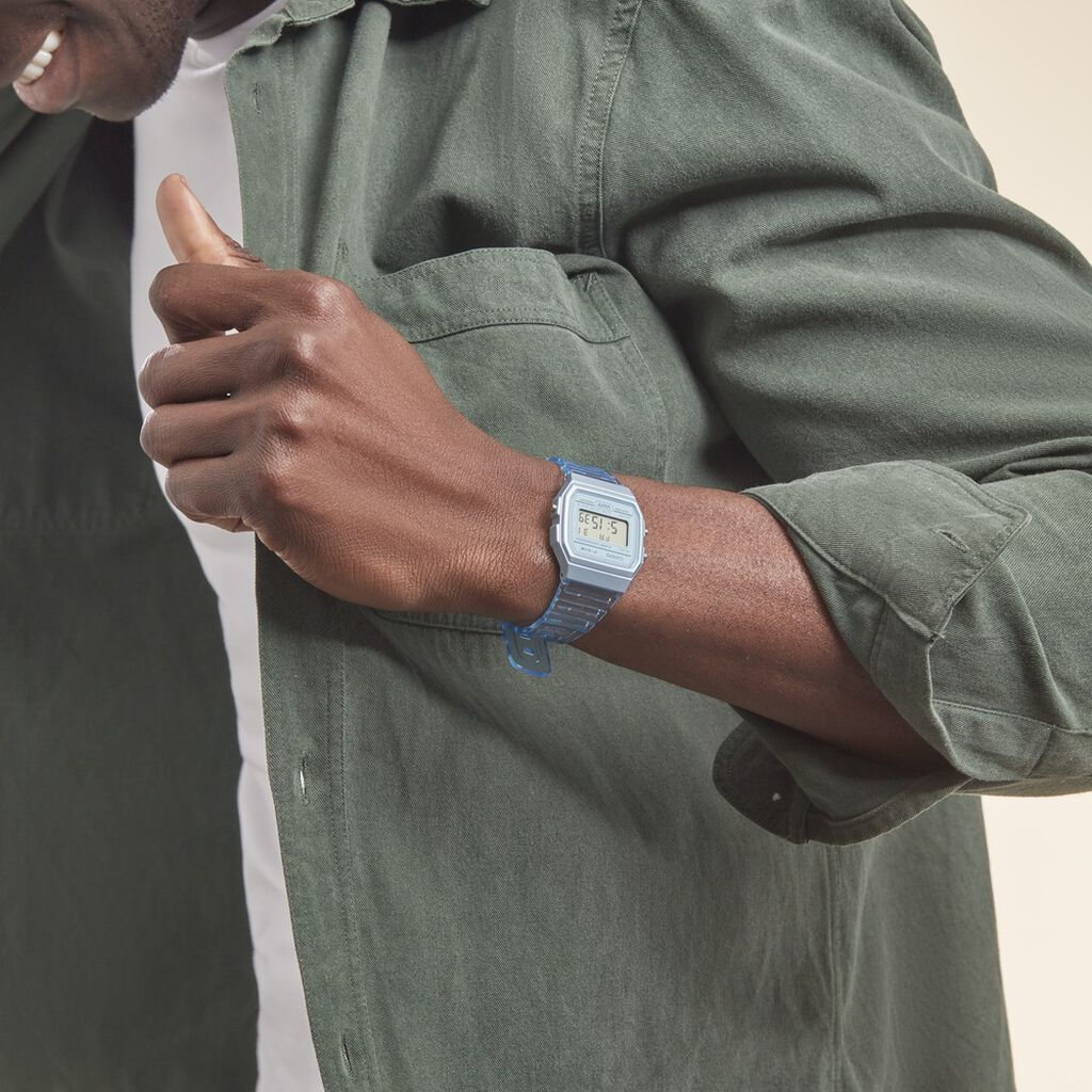 Montre Casio Collection Vintage Edgy Bleu