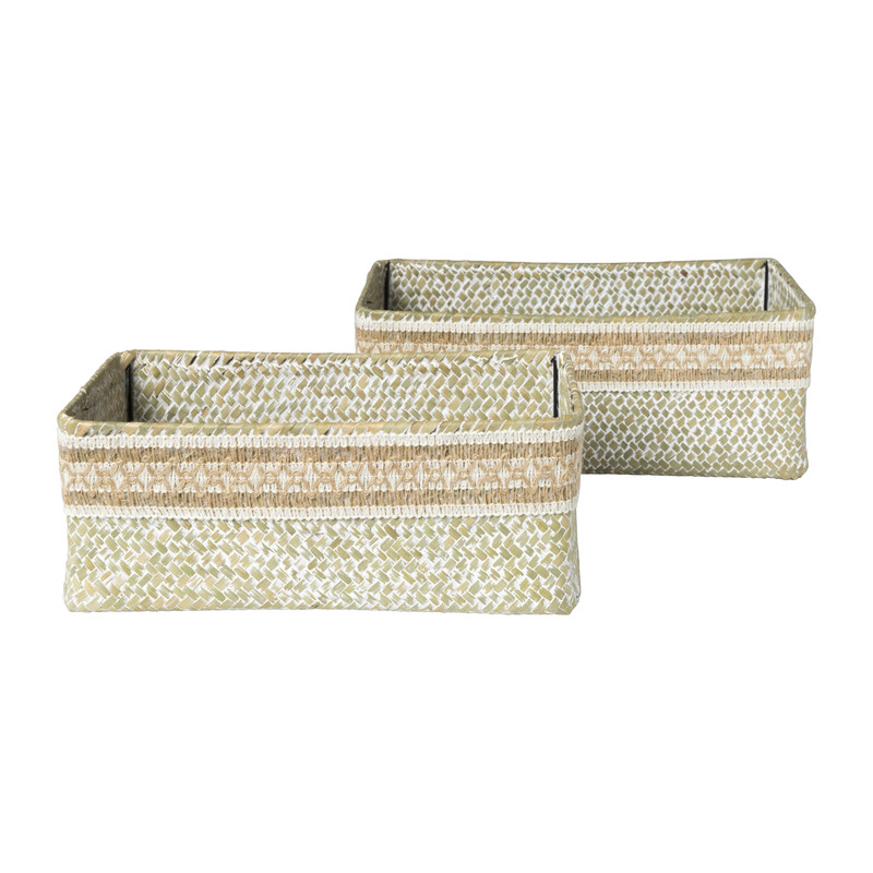 Lademand Stijn - 10x27x17 cm - naturel