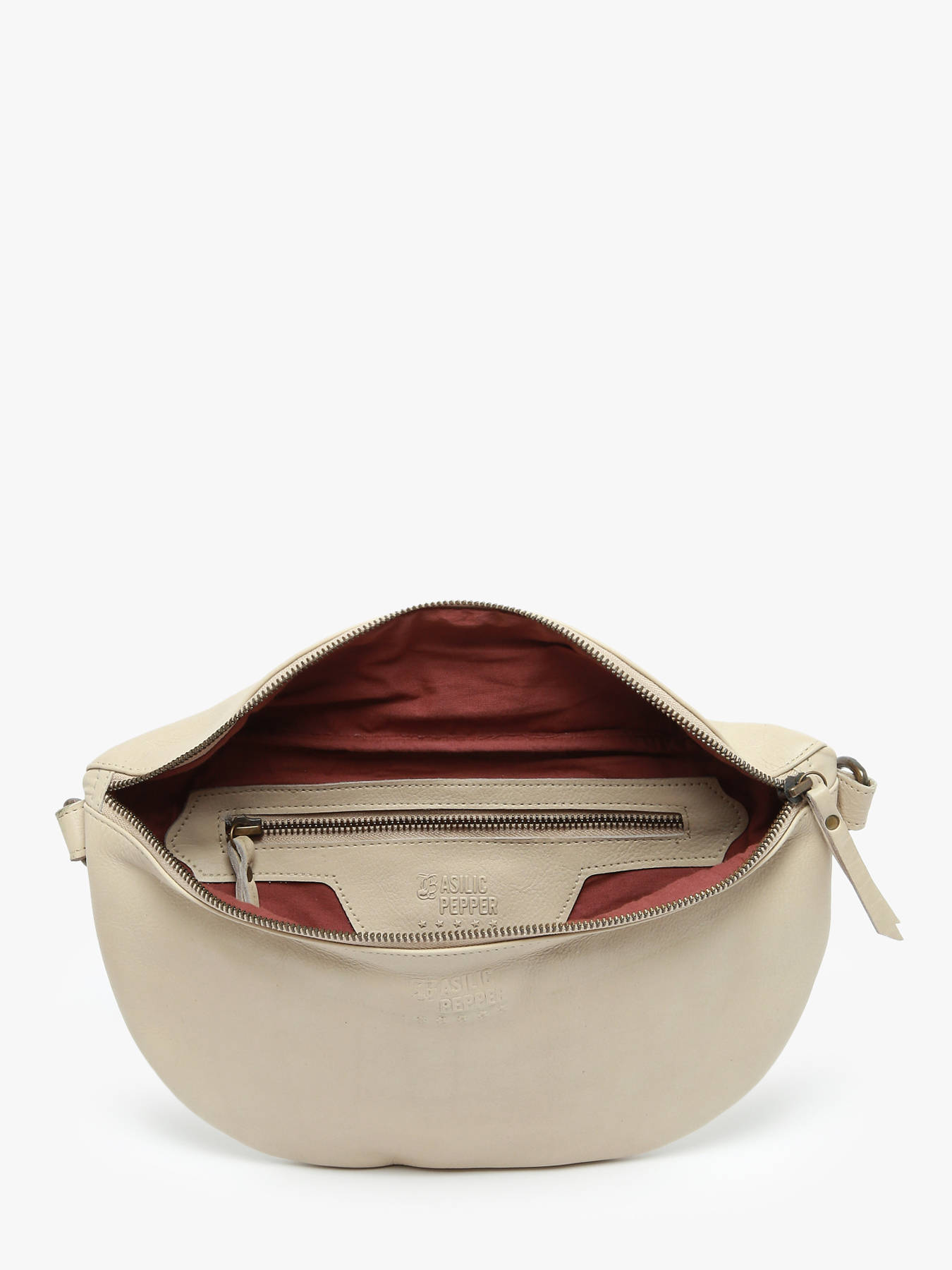 Sac banane Cow cuir BASILIC PEPPER