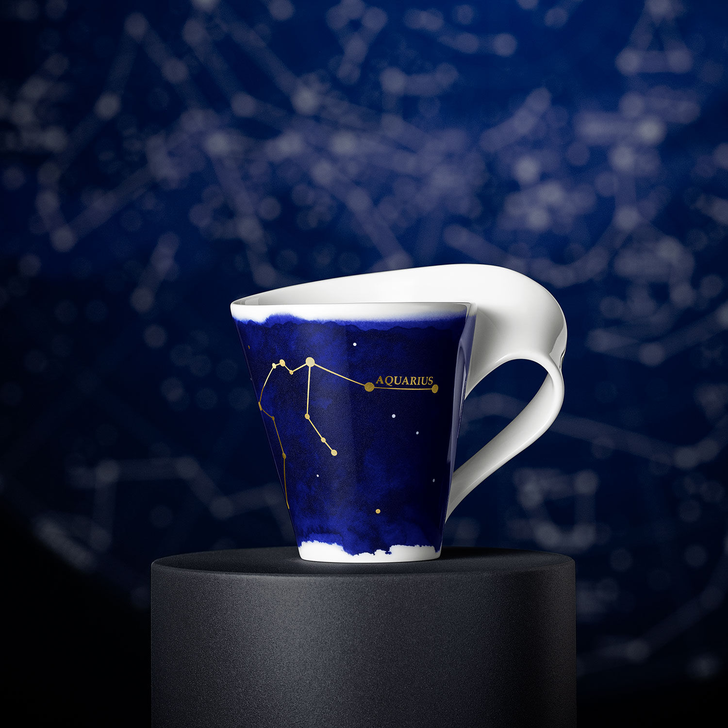 NewWave Mug Multi-colored, 8.2 oz, Premium Porcelain