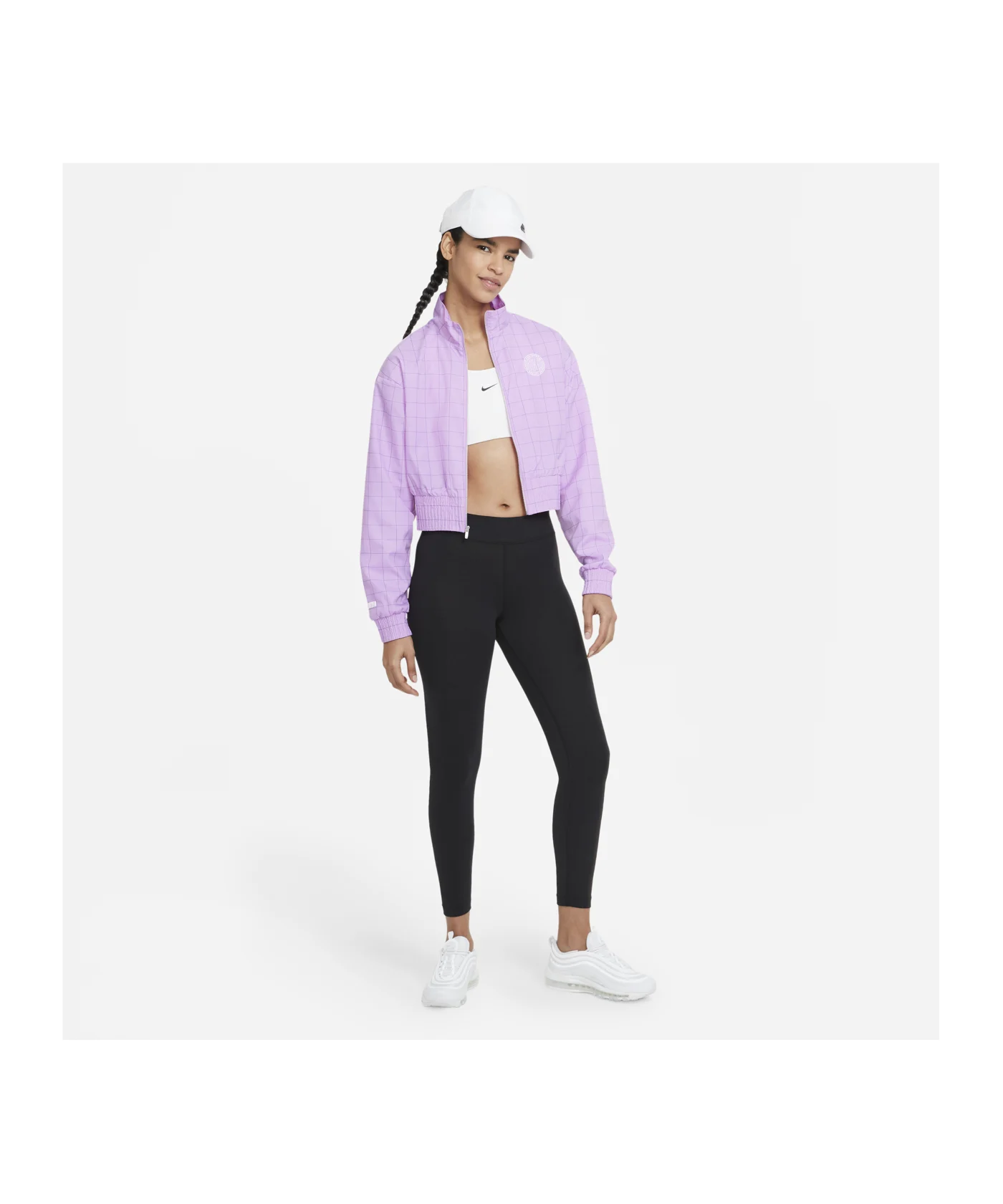 Nike Essentials 7/8 Leggings Damen Schwarz F010