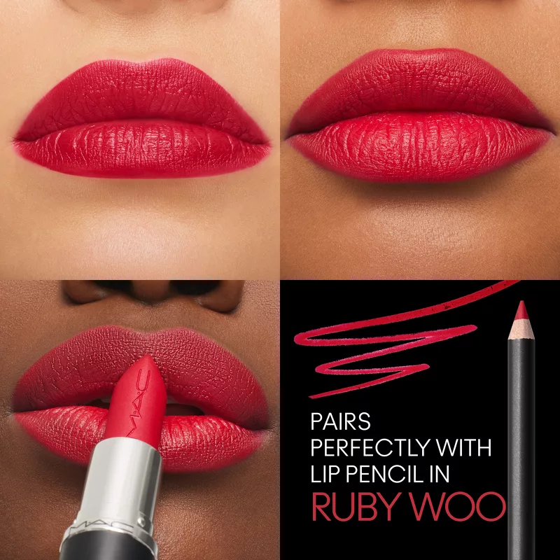 MAC Macximal Silky Matte Lipstick 3,5 gr. - Ruby Woo