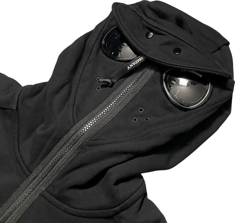 C.P. Company - Full Zip Jacket - Zwart - Tussenjassen