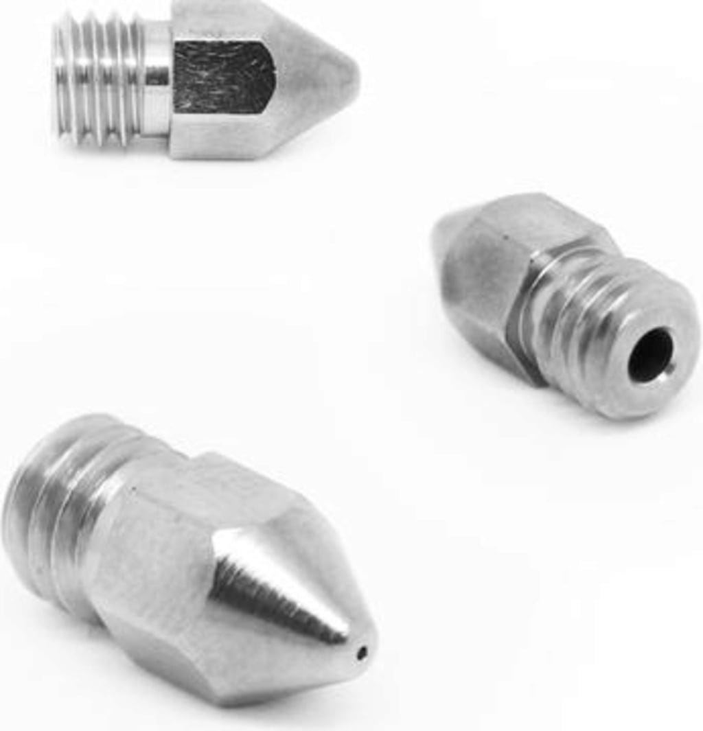 Micro-Swiss  Düse beschichtet für Zortrax All Metal Hotend Kit, 0,4 mm    Harte und verschleißfeste Düsen für All Metal Hotend für M200 & M300