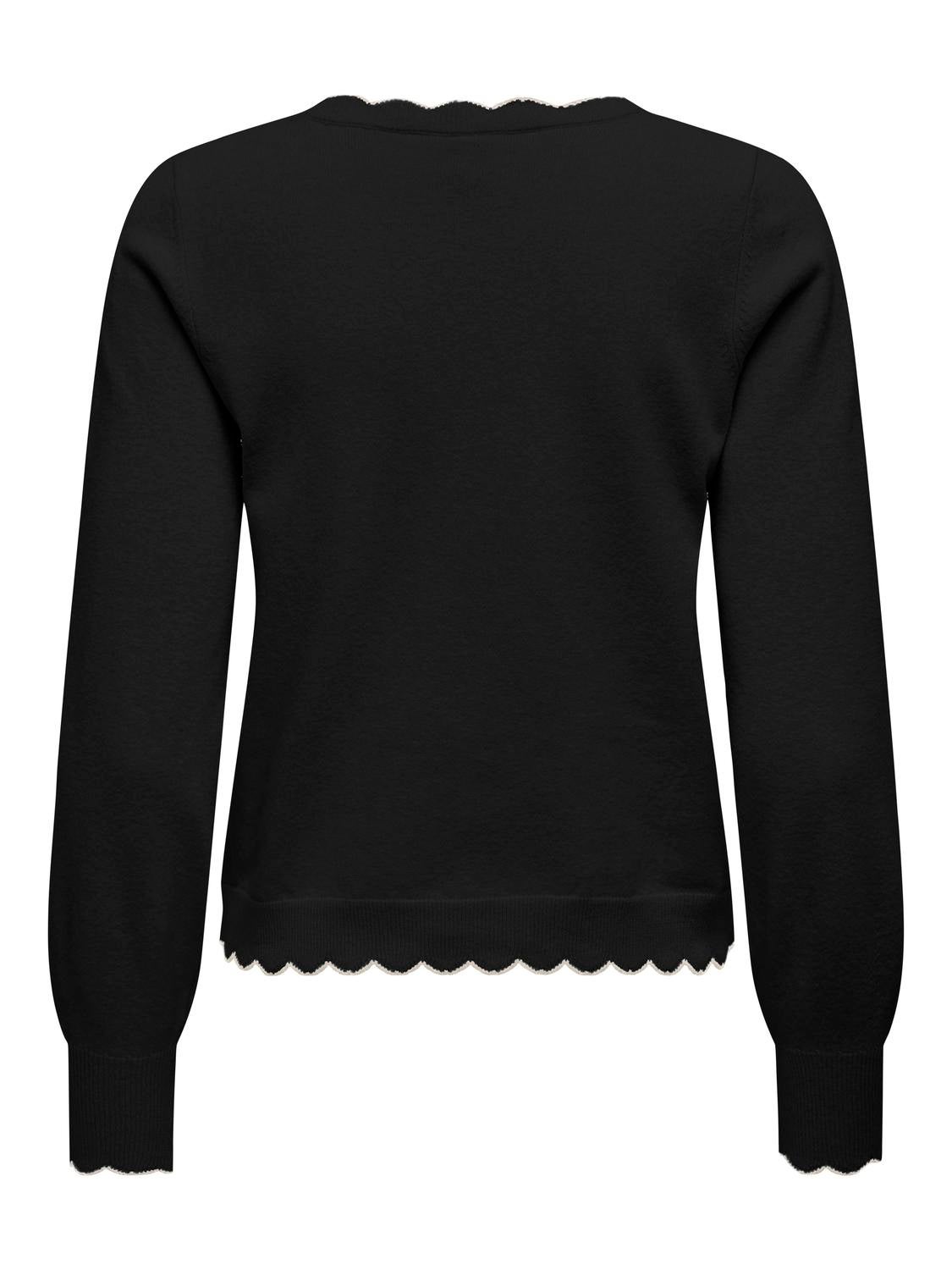 ONLAMA Strickpullover Black