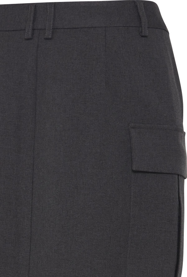 ICHI IHZIMMIE SK Dark grey melange