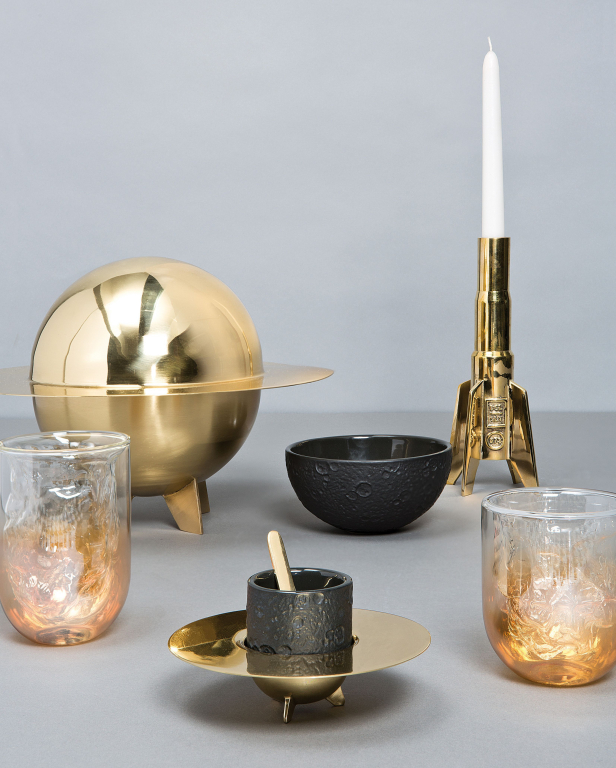 Seletti Cosmic Diner Lunar kandelaar large