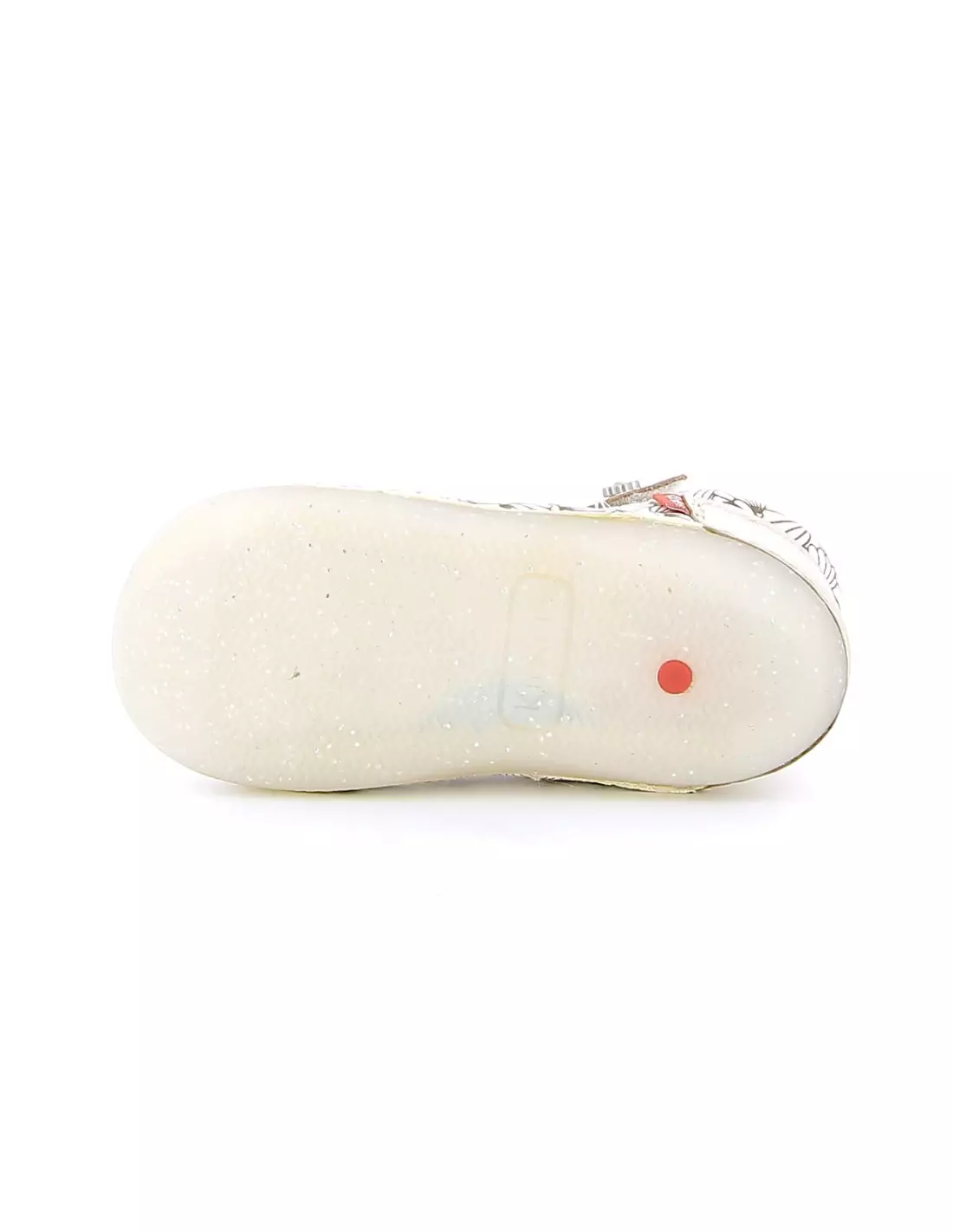 KICKERS SUSHY - Sandales & nu-pieds Blancargentcoquillage