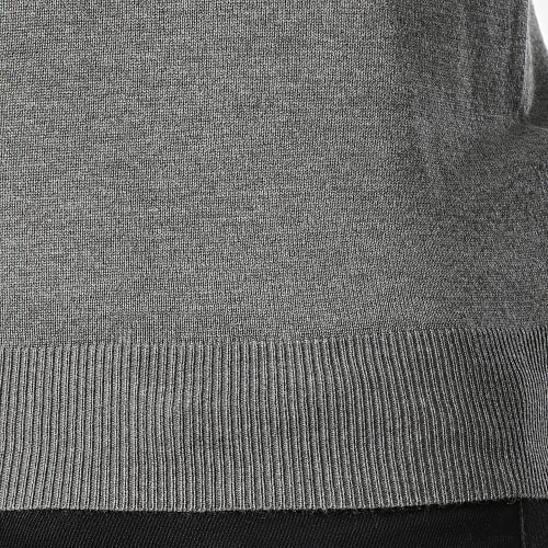 Pull Col V Gris