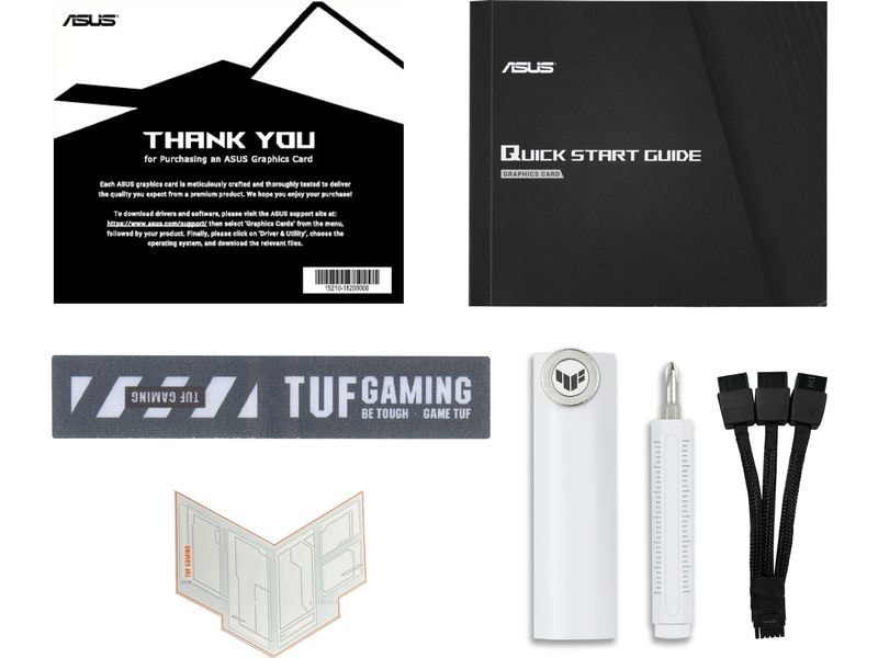 ASUS Grafikkarte TUF GeForce RTX5070TI 16G BTF Weiss High-Performance GPU mit 16GB GDDR6