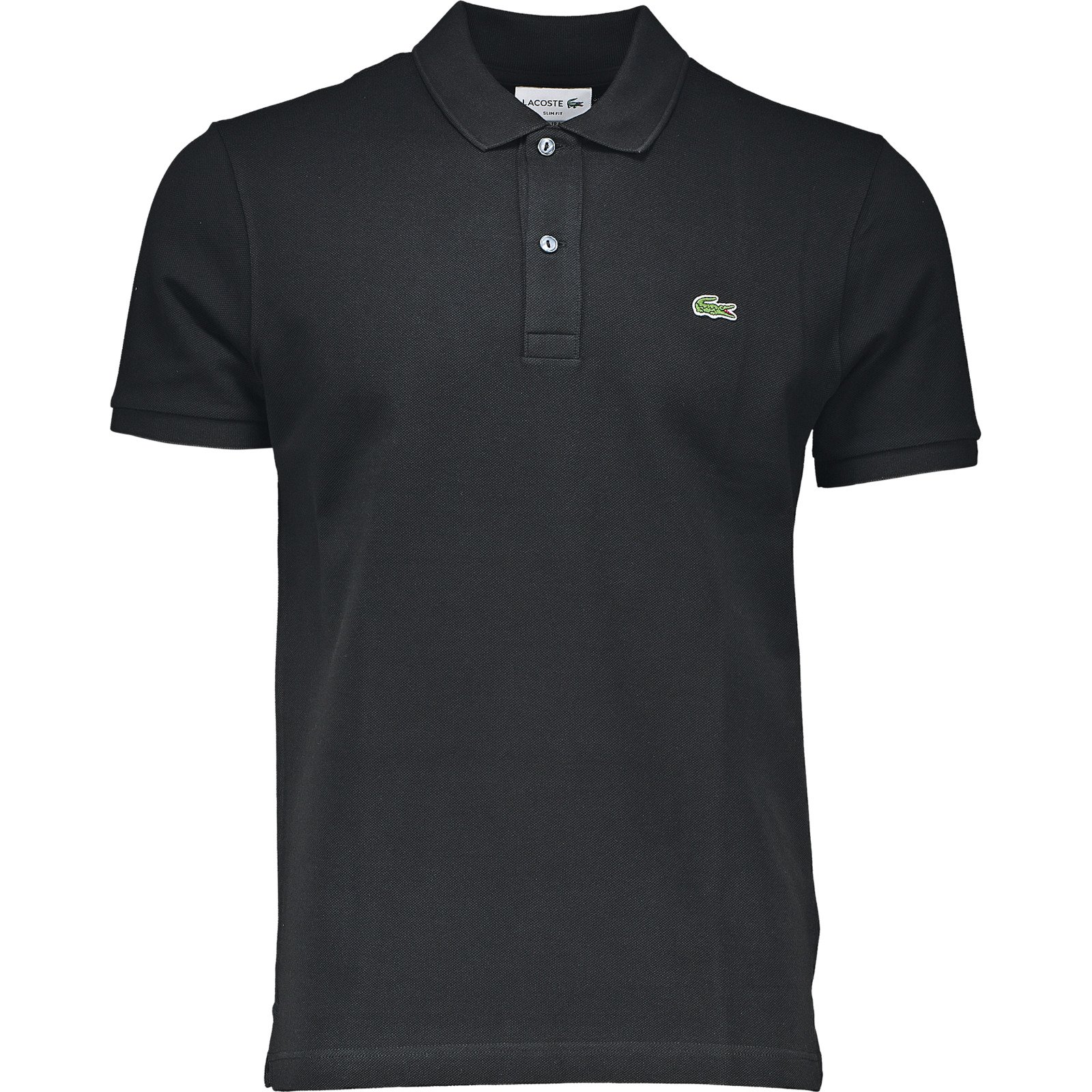 Lacoste Herren-Poloshirt Slim-Fit XS, schwarz
