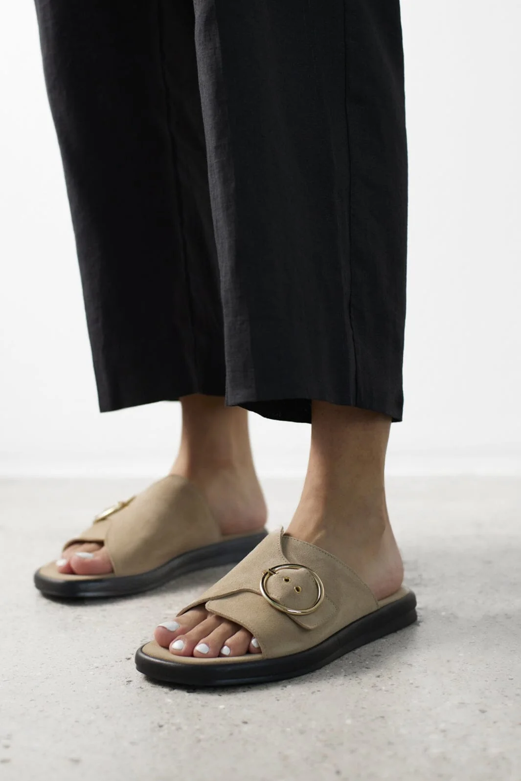 Angulus Slip-in sandal sand