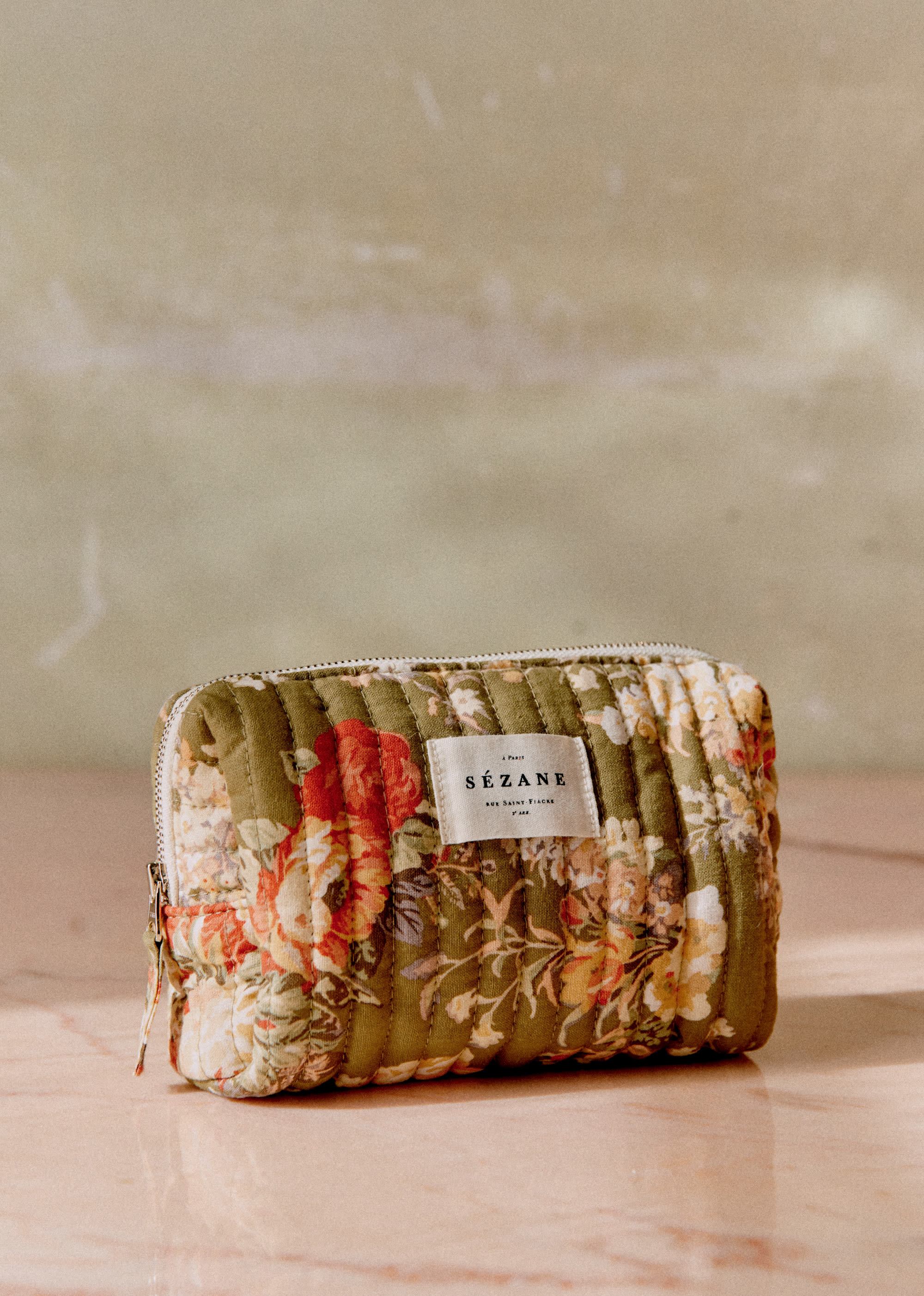 Trousse Beauté - Floral Vert - LES COMPOSANTES/DÉCOUVRIR 5906729