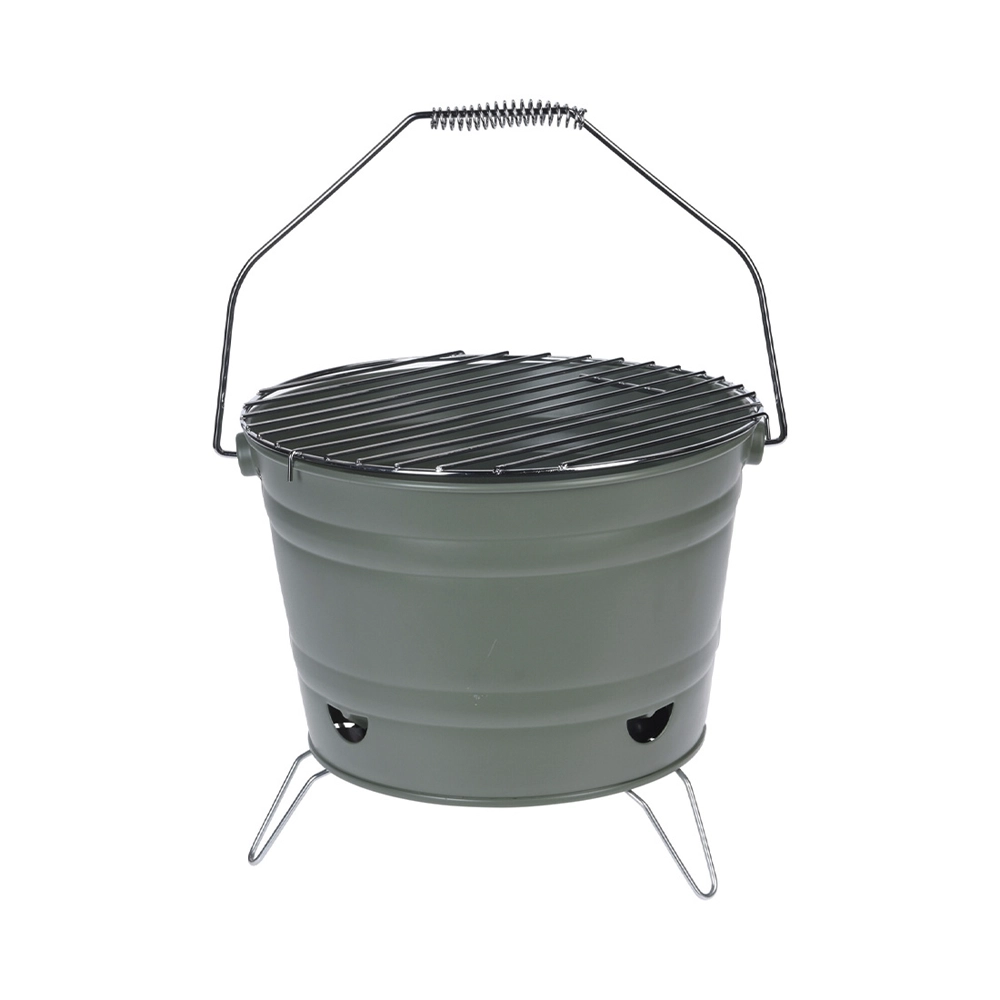 FS-STAR Grilleimer 27cm Mattgrün