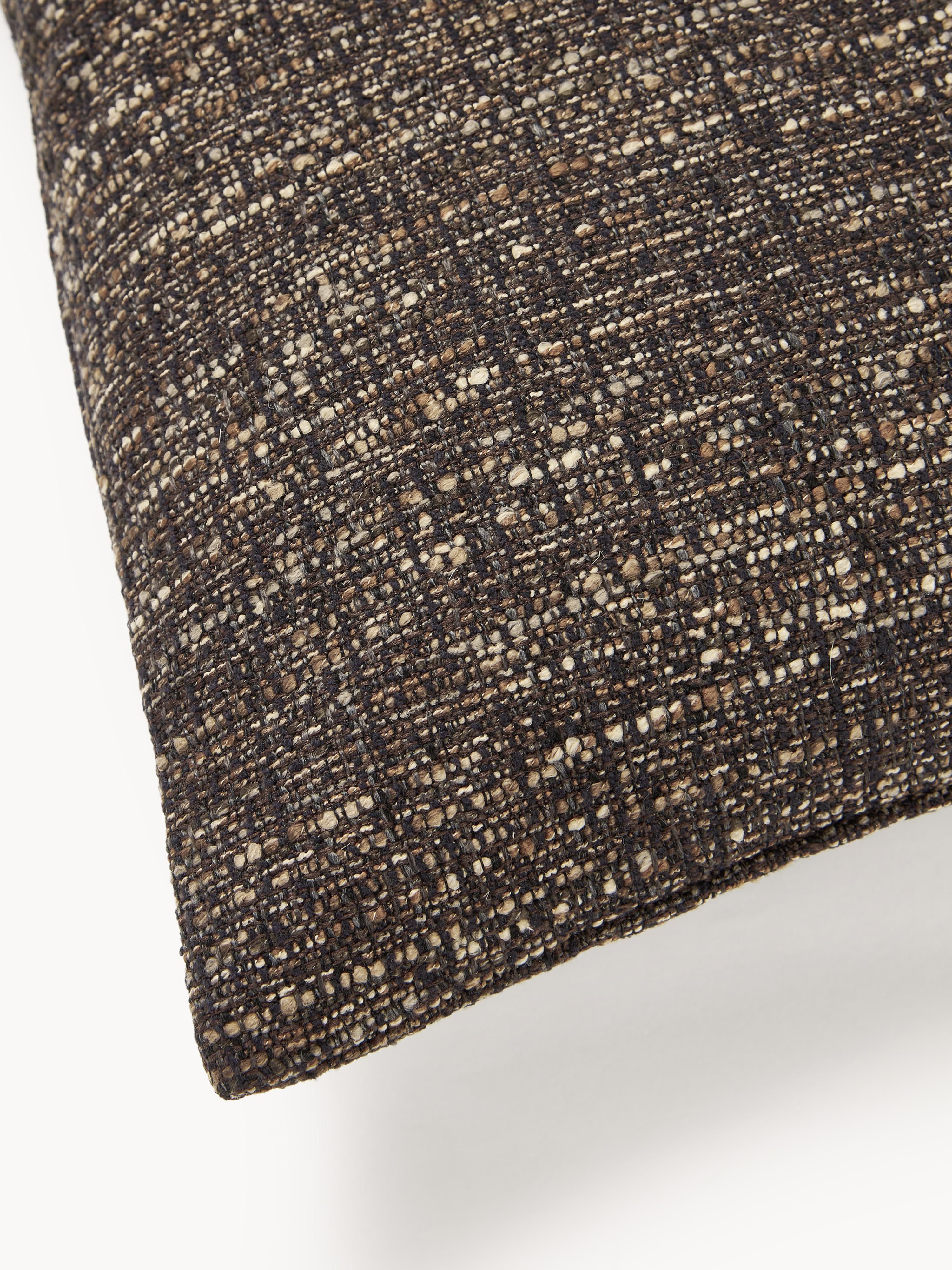 Bouclé kussenhoes Talea