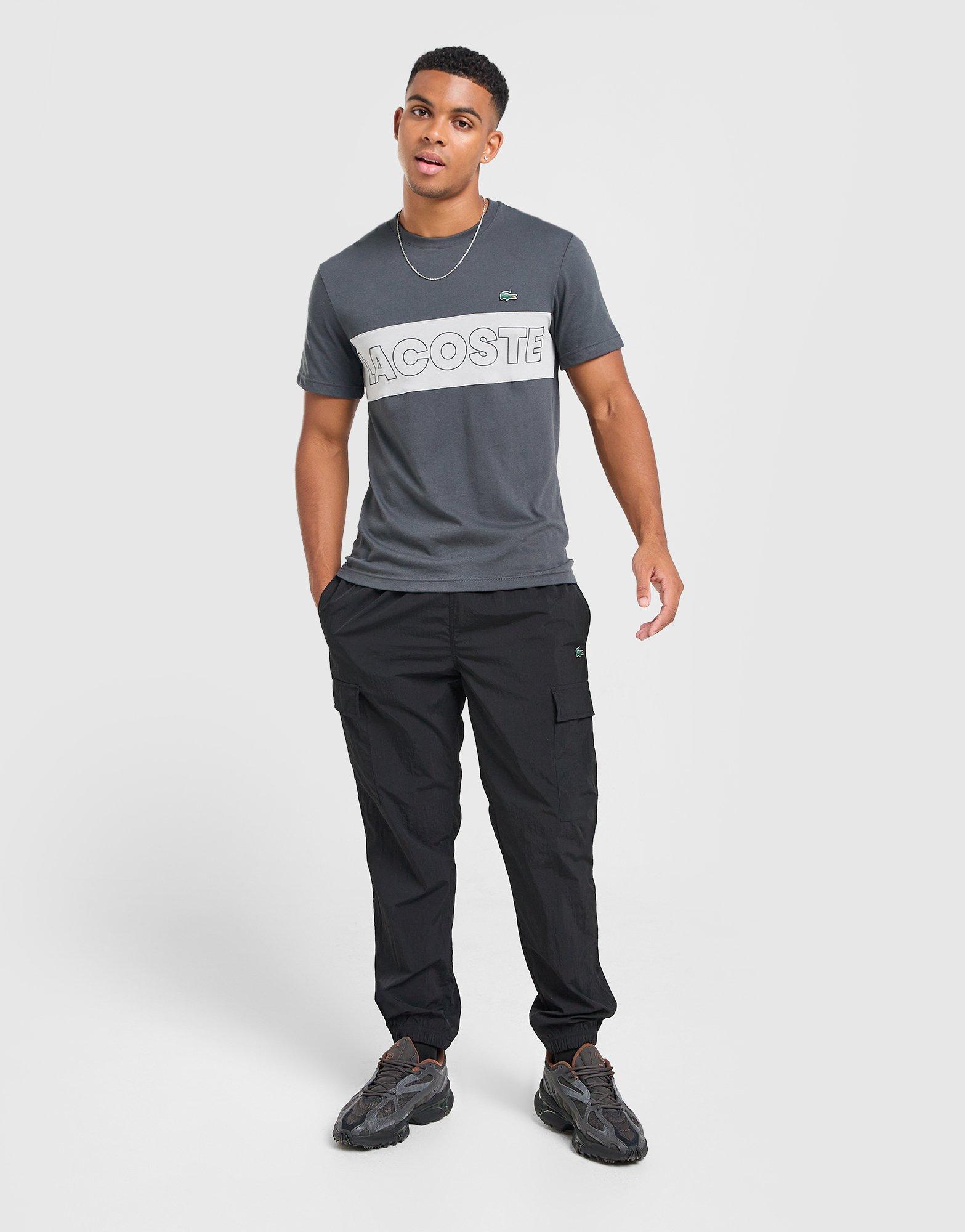 Lacoste T-shirt Colour Block Branded Homme