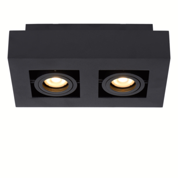 Lucide opbouwspot Xirax zwart