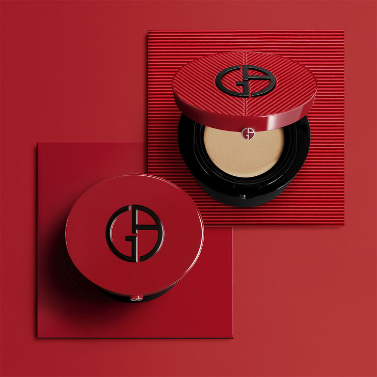 Armani Red Cushion Lacquer Case