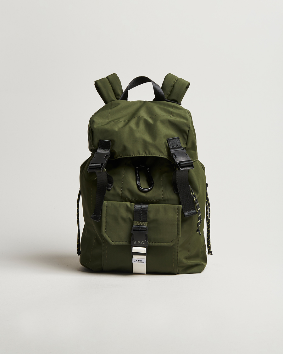 A.P.C. Trek Backpack Dark Khaki