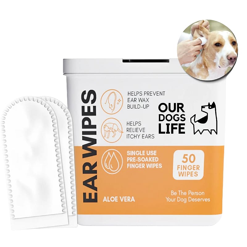DogsLife Ear Wipes Hond 50 stuks | 13160
