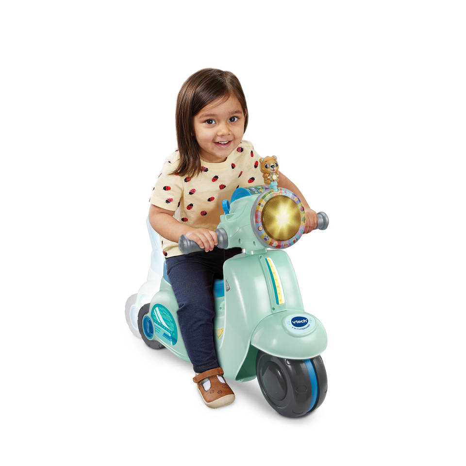 VTech Baby 2-in-1 loopscooter - blauw
