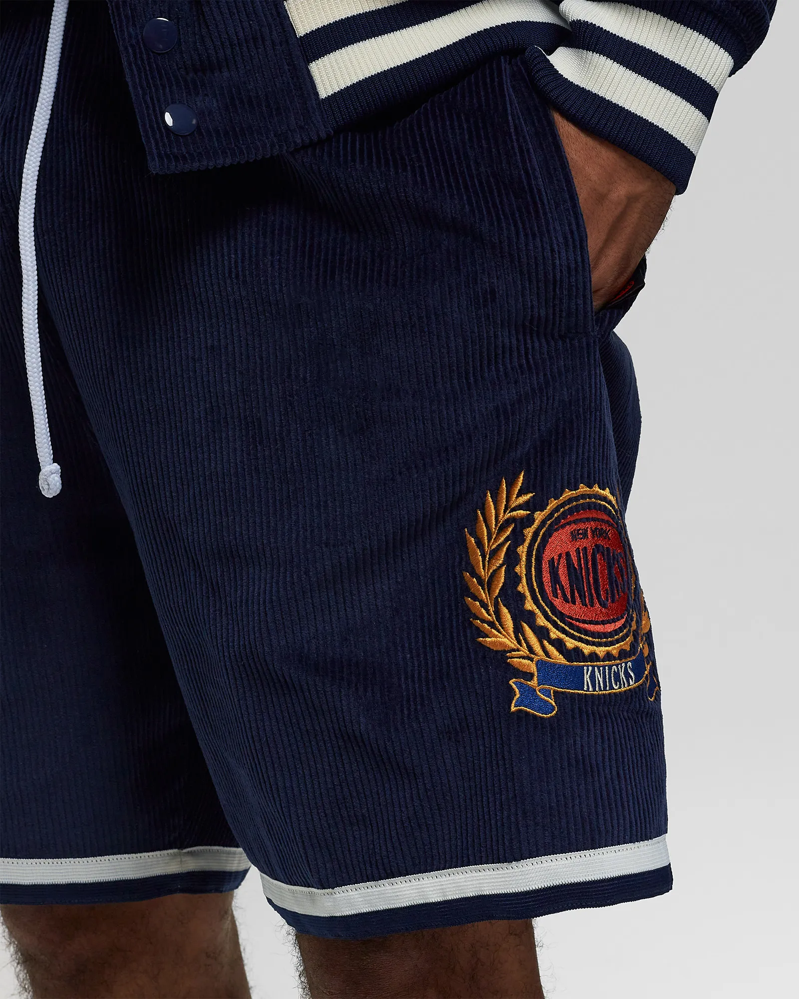 Mitchell & Ness NBA COLLEGIATE FASHION SHORTS NEW YORK KNICKS