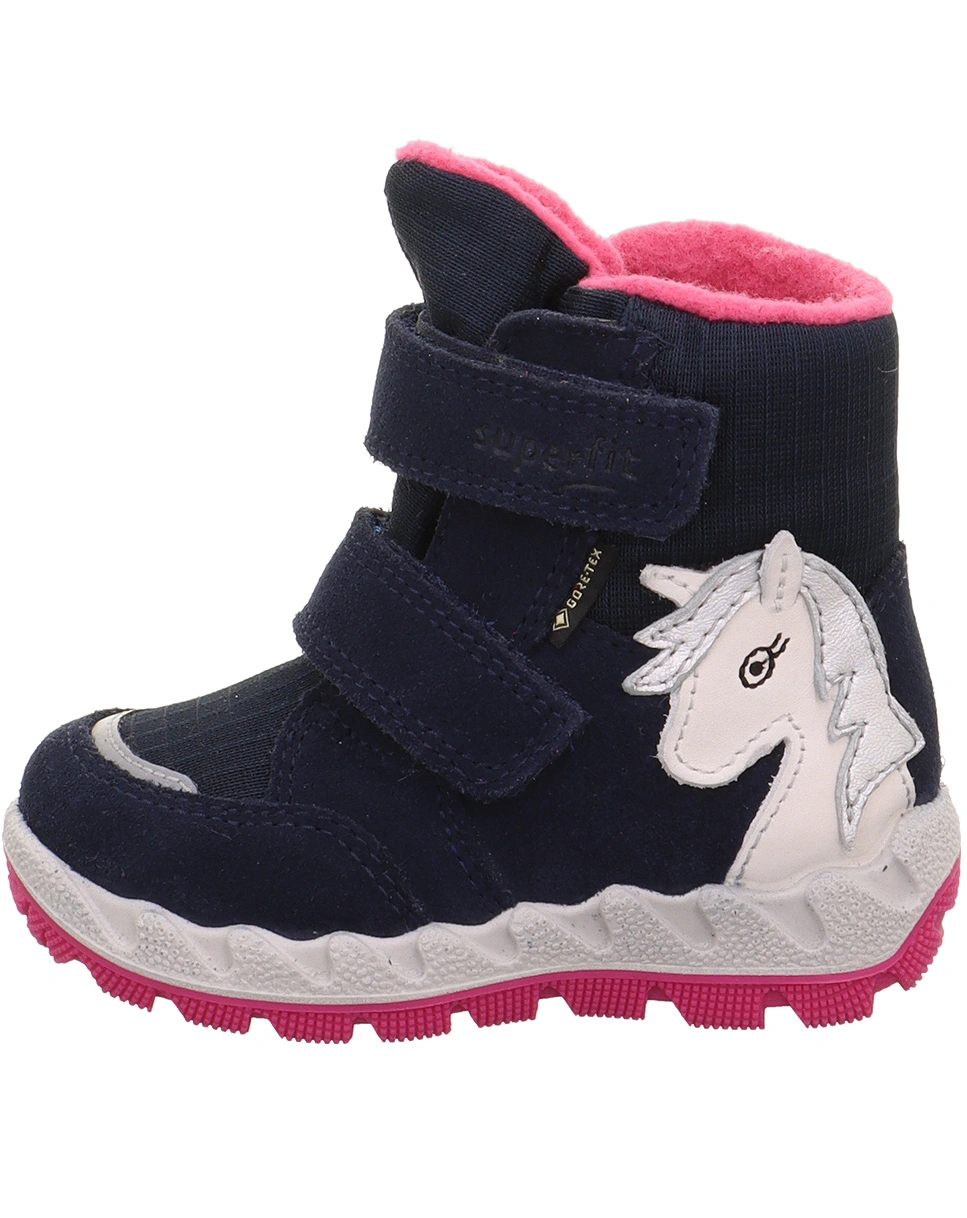 Klett-Boots ICEBIRD - EINHORN gefüttert in navy/pink