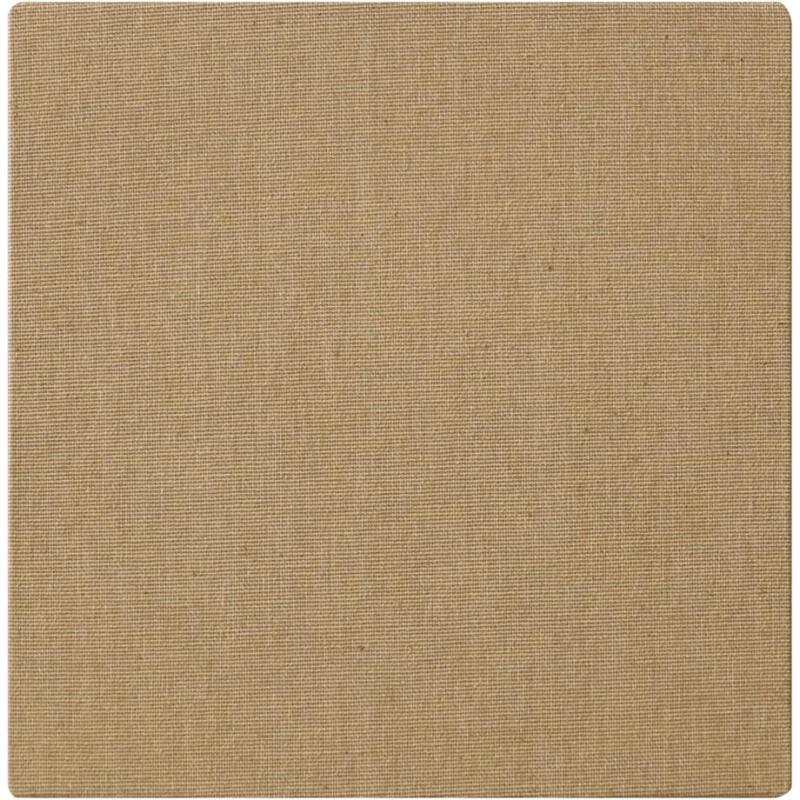 Prêt à peindre carton toilé 20x20cm 3mm - Naturel