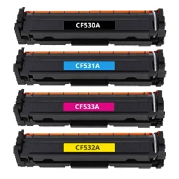 Kompatibel - HP 205A combo pack 4 stk Toner - BK/C/M/Y 3800 sider